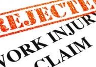 Work Injury Claim Rejected